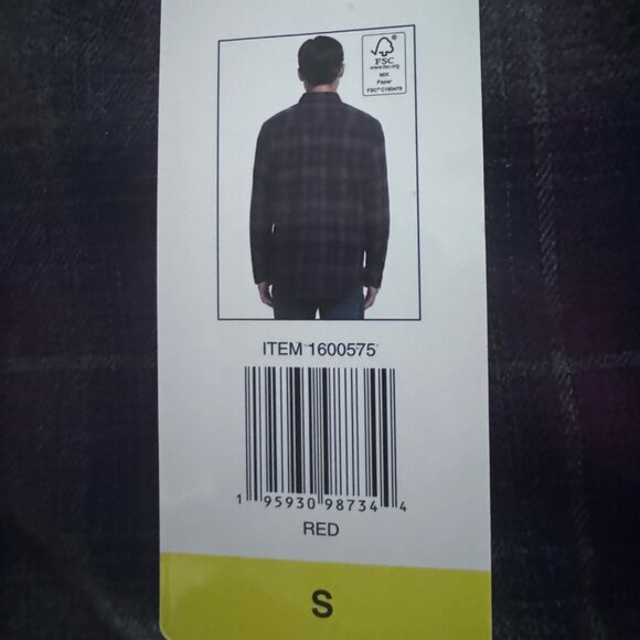 Weatherproof Vintage Mens Plaid Button-Down Shirt Size Small Sml S - Picture 9 of 11